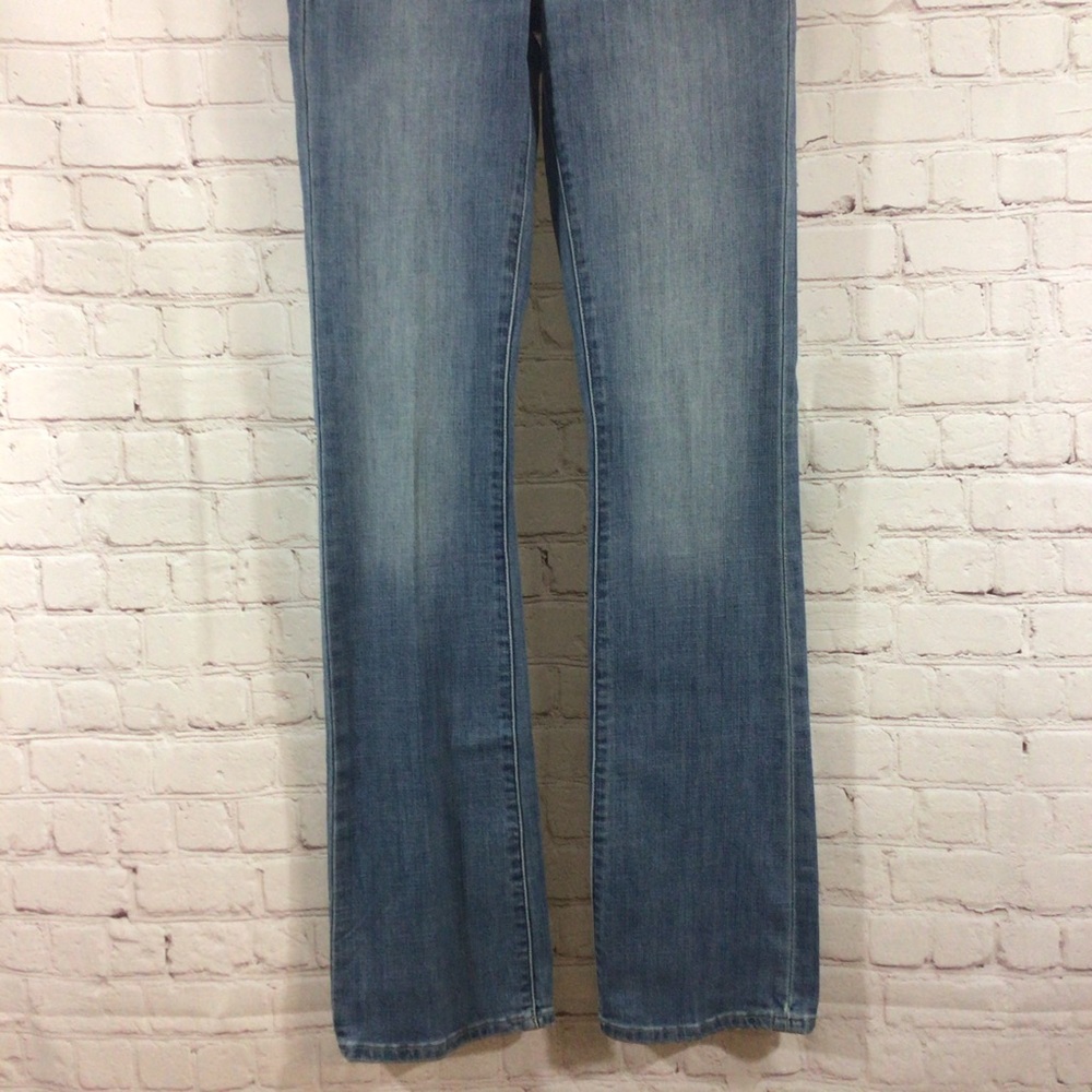 Lucky Brand Lolita Boot Cut Medium Wash Denim Blue Jeans Size 0 New With Tags - Picture 3 of 10